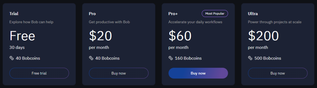 IBM Bob Pricing Explained: Free Trial, Bobcoins And Pro Plans On IBM I ...