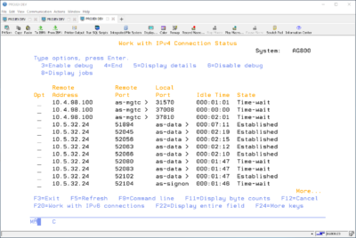IBM I Server Job QZRCSRVS Is A Mouthful Of Wiggly Worms | Nick Litten ...