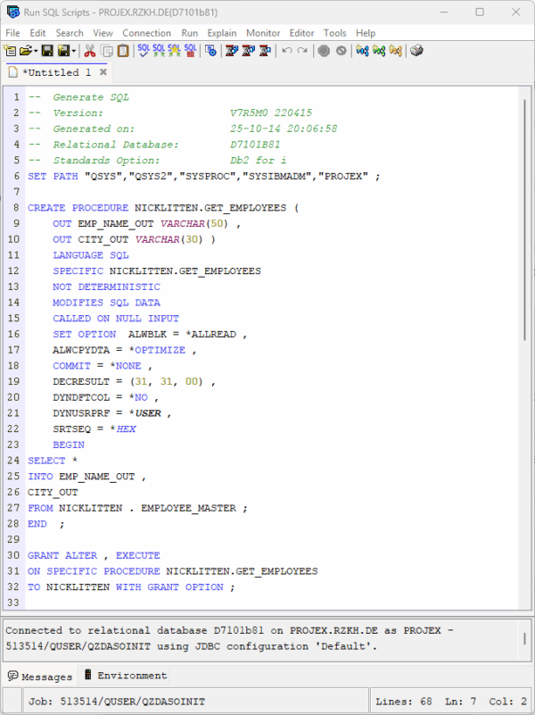 Retrieving and Rebuilding IBM i Stored Procedures – Nick Litten [IBM i ...
